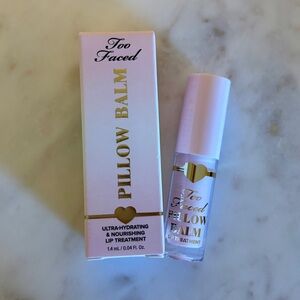 Too Faced Pillow Balm Hydrating Lip Treatment Lip Balm 0.04 oz NEW
